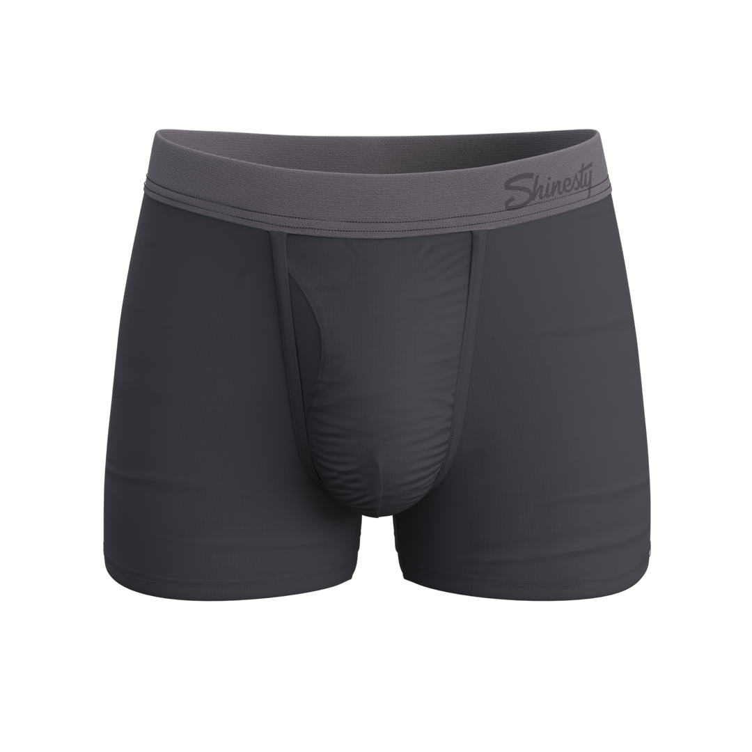 The Slate Expectations | Grey Tonal Ball Hammock® Pouch Trunks Underwear