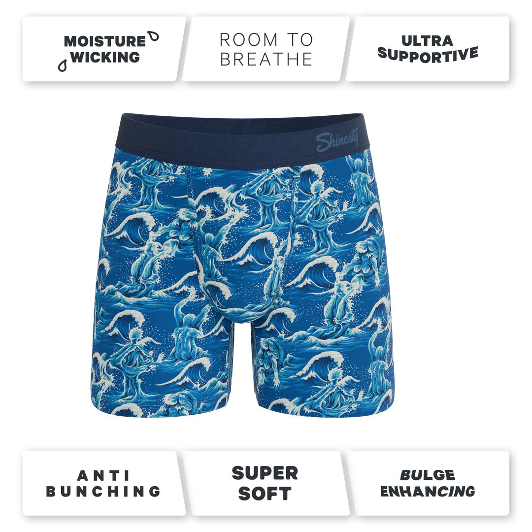 The Slippery When Wet | Naughty Wave Ball Hammock® Pouch Underwear