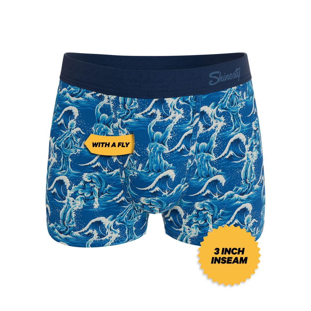 The Slippery When Wet | Naughty Wave Ball Hammock® Pouch Trunks Underwear