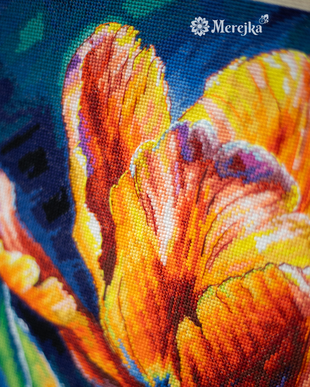 Spring Awakening: Vibrance Counted Cross Stitch Kit by Merejka K-299