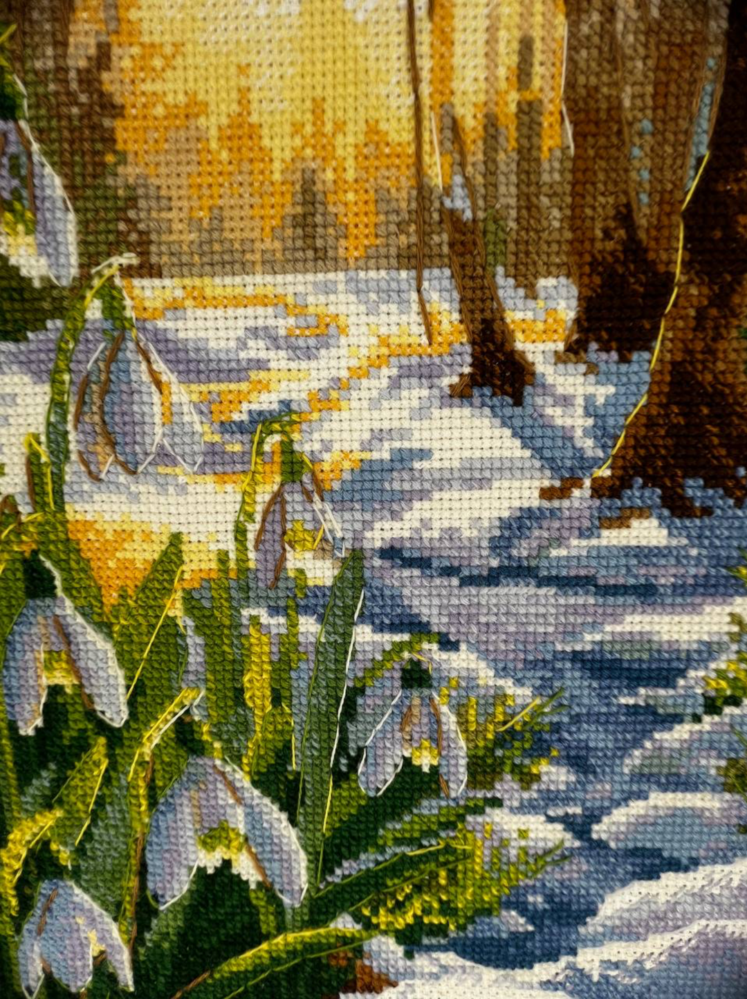 Spring Is Coming Counted Cross Stitch Kit by Riolis R2336