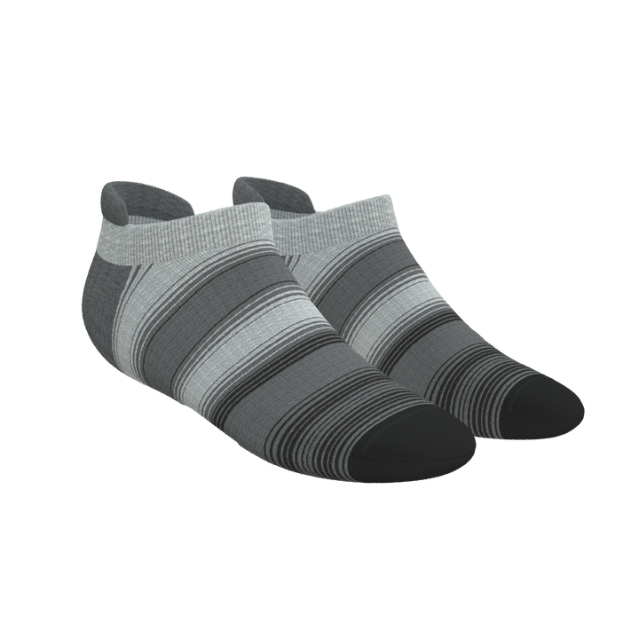 The Static Channel | Stripe Heel Hammock™ Ankle Socks