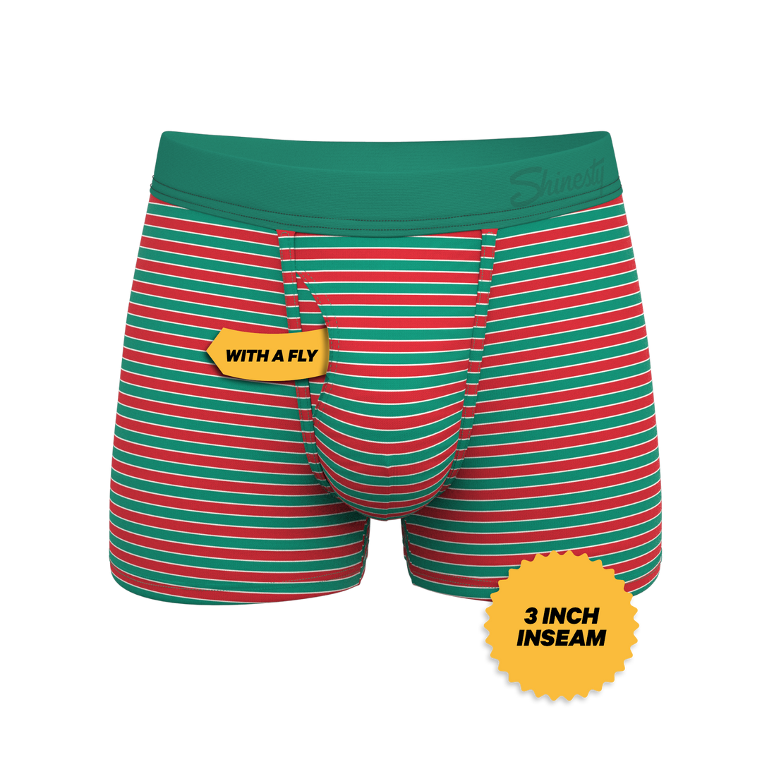 The Stripe Club | Christmas Striped Ball Hammock® Pouch Trunks Underwear