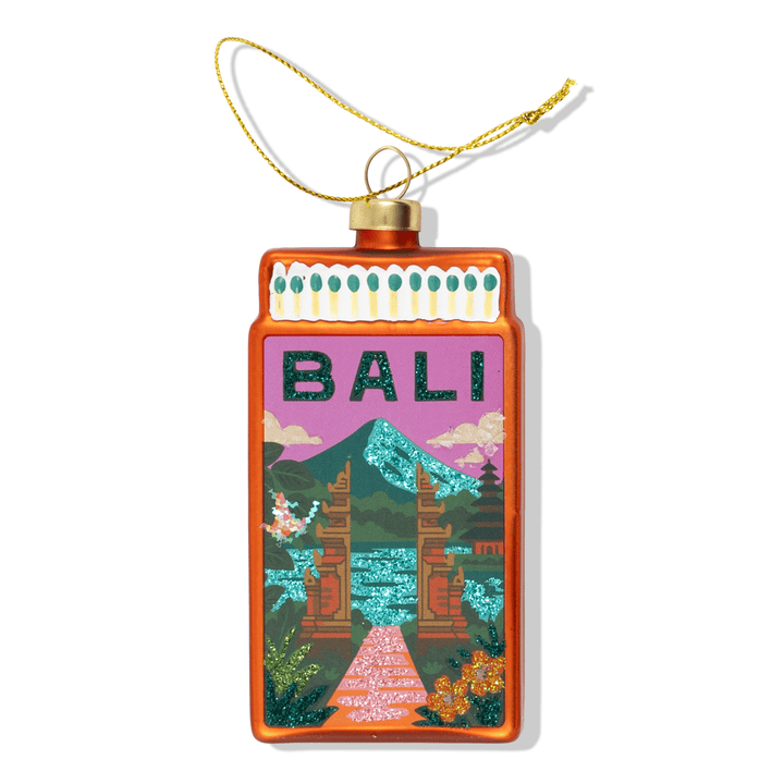 Bali Matchbook Ornament