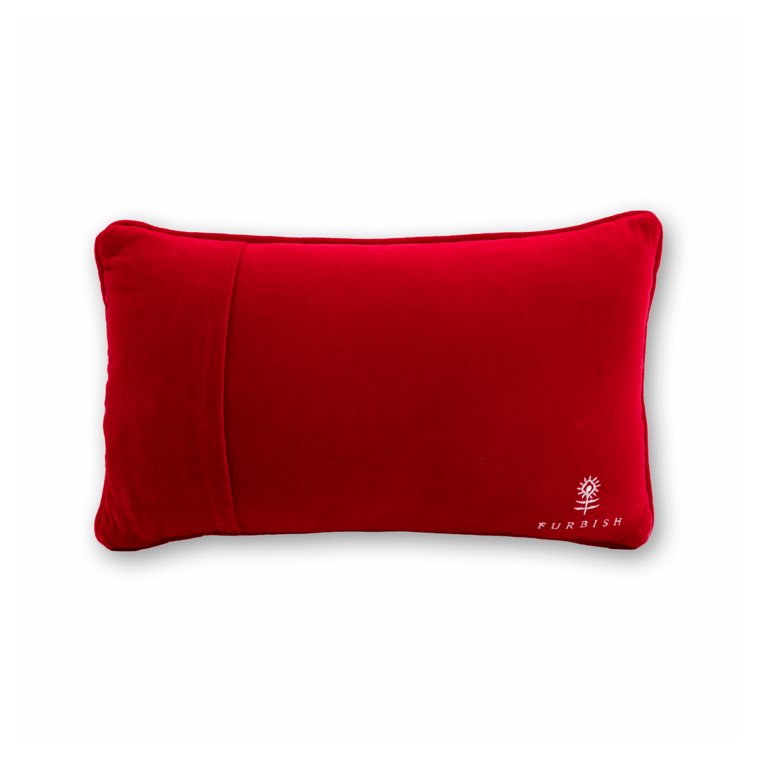 All Spruced Up Needlepoint Pillow
