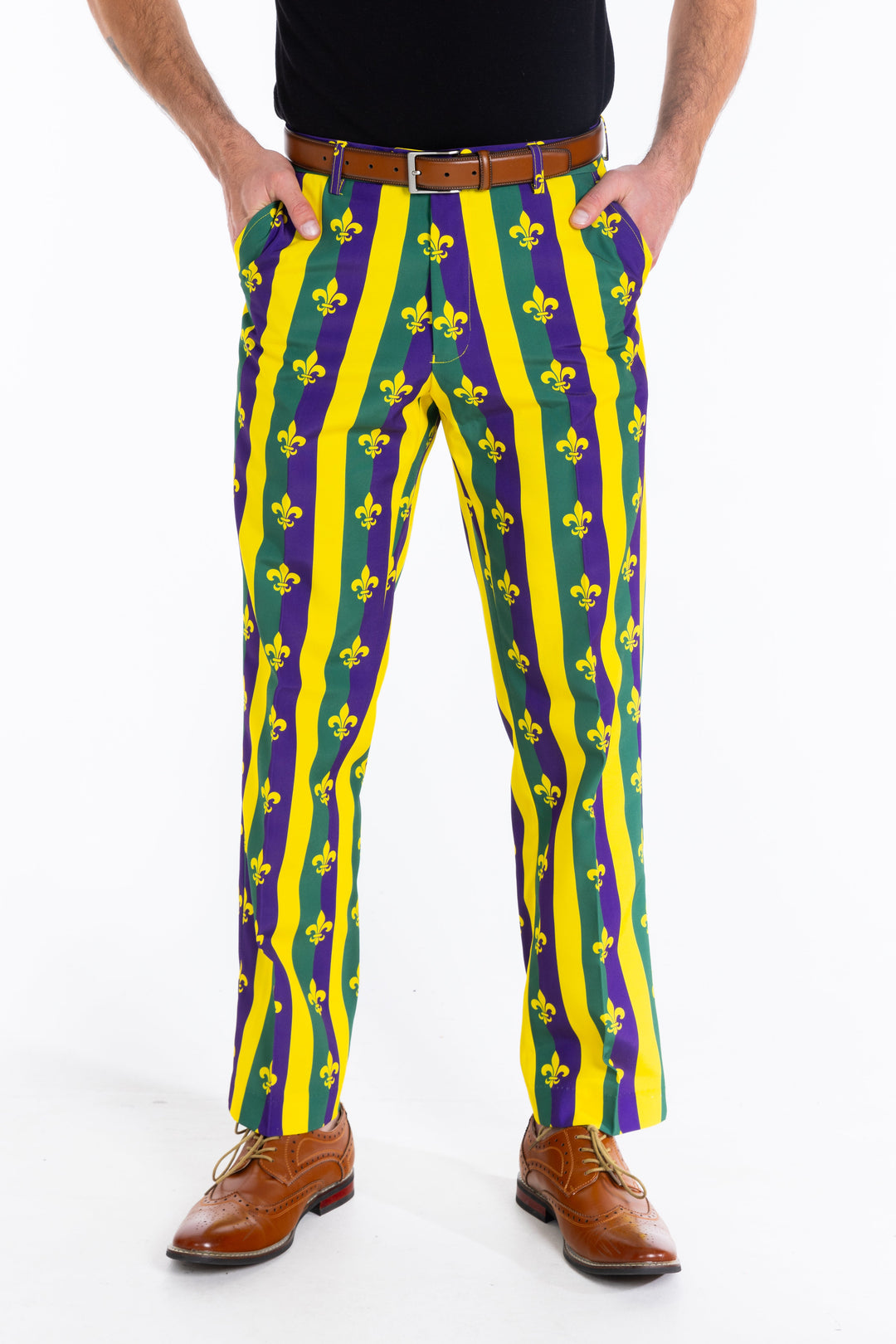 The Beignets For Breakfast | Mardi Gras Suit Pants