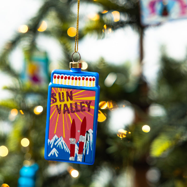 Matchbook Ornament - Sun Valley