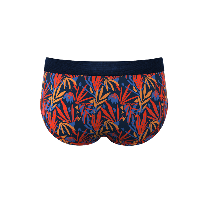The San Diego Sunrise | Tropical Foliage Ball Hammock® Pouch Underwear Briefs