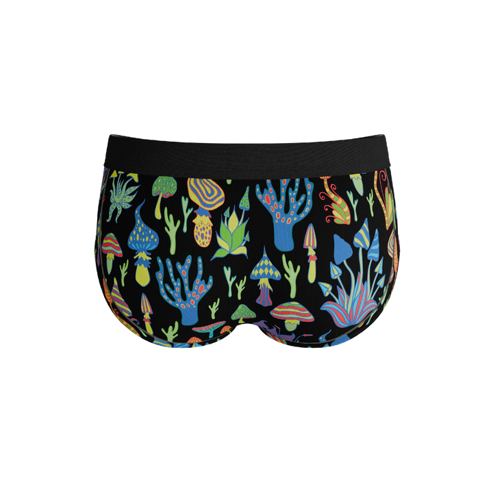 The Super Shroom | Neon Mushrooms Ball Hammock® Pouch Underwear Briefs