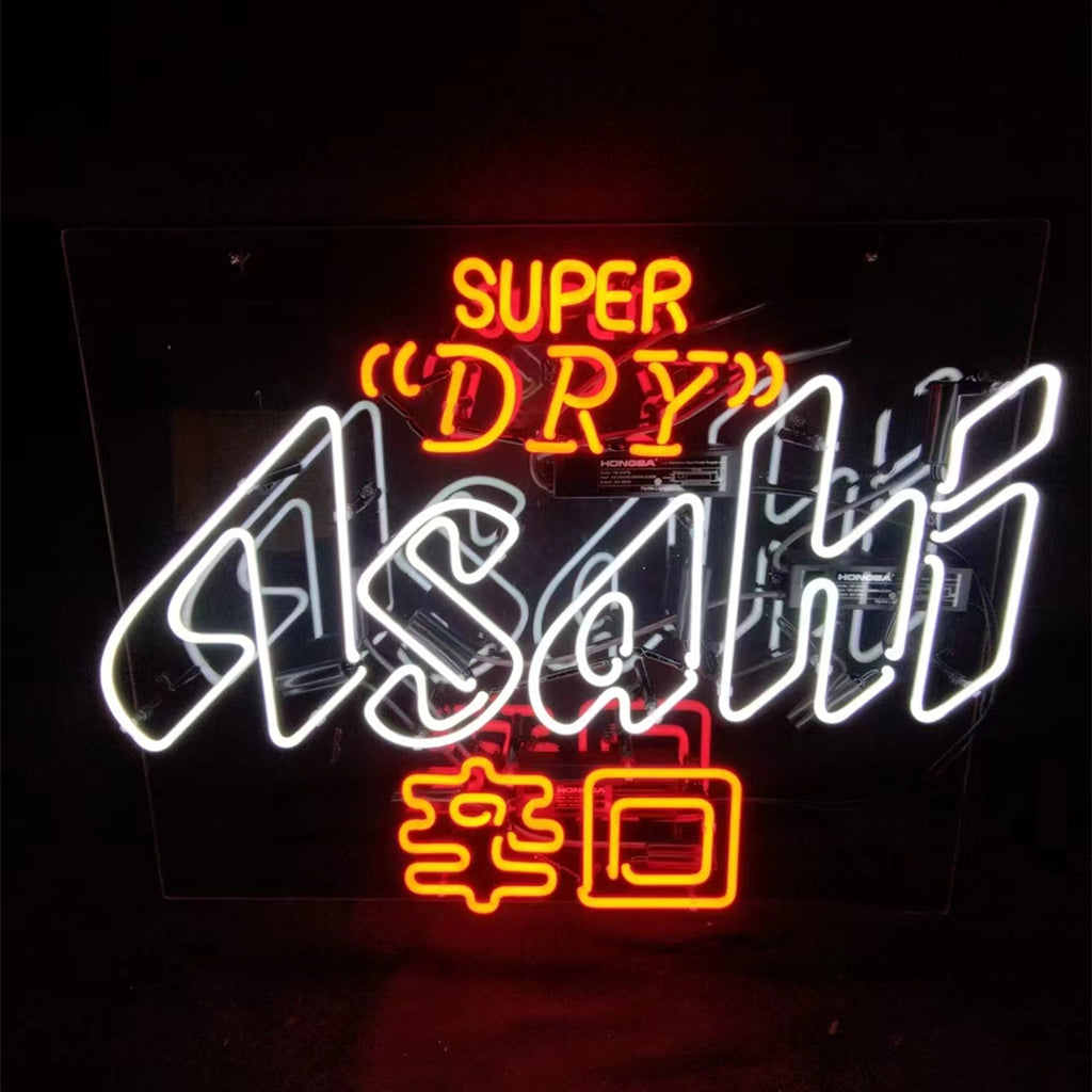 Super Dry Asahi 辛口 Beer Neon Light Sign