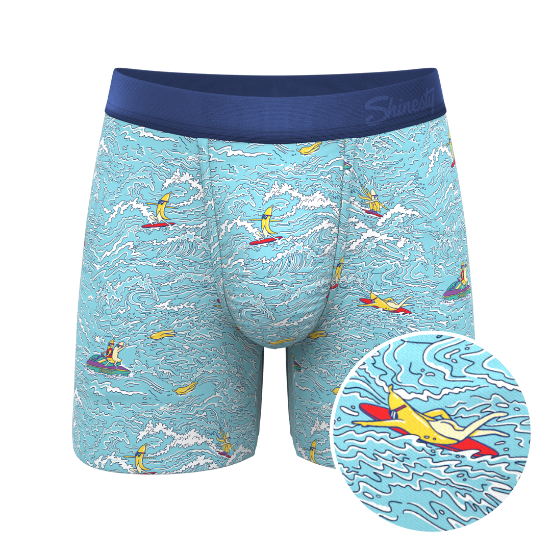 The Surfin' Turf | Shinesty Surfer Ball Hammock® Pouch Underwear