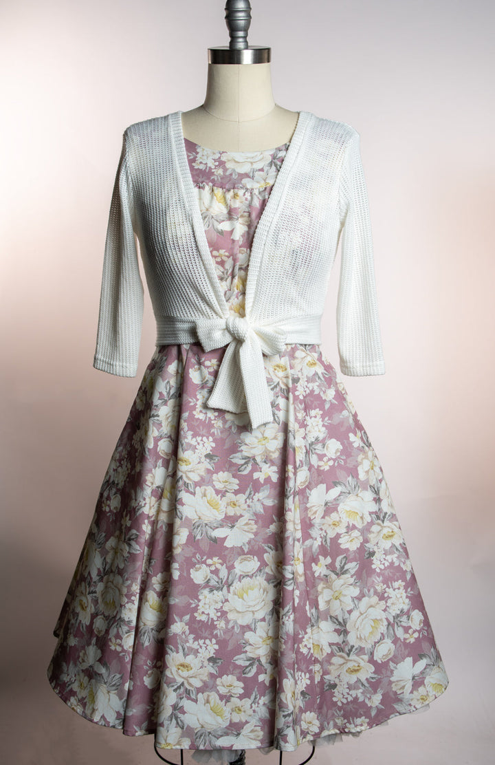 Sweet Sweater - Open Knit, White