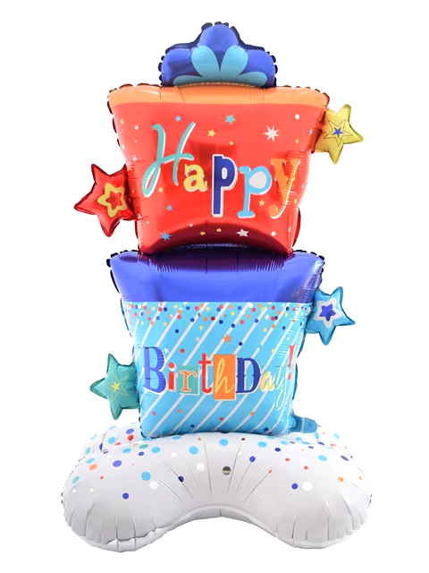 Birthday Standing Foil Balloon Decoration F07M1-15