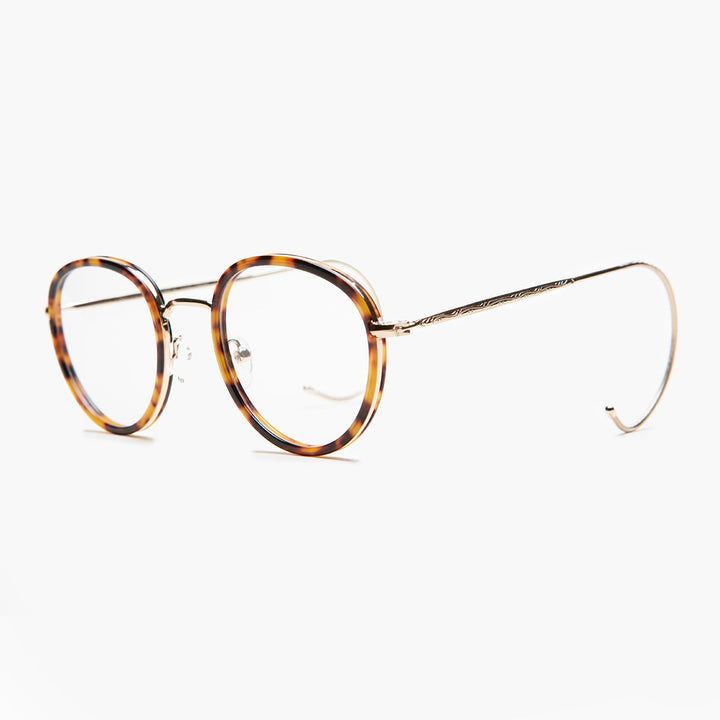 Round Reader with Cable Temples - Tyler