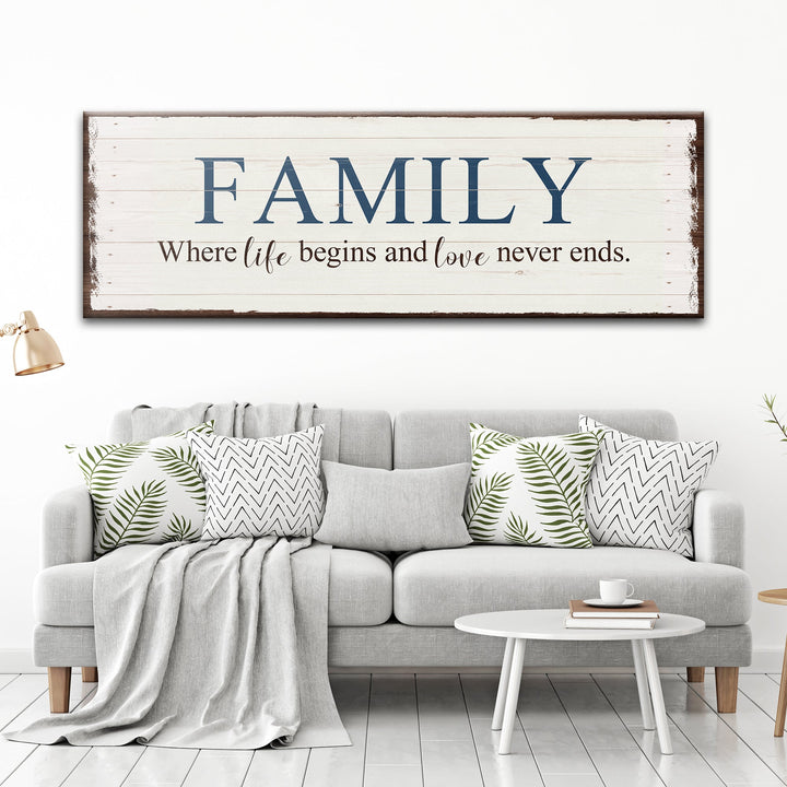 8 Powerful Words Family Sign II