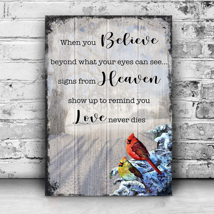 Signs From Heaven That Love Never Dies Sign II