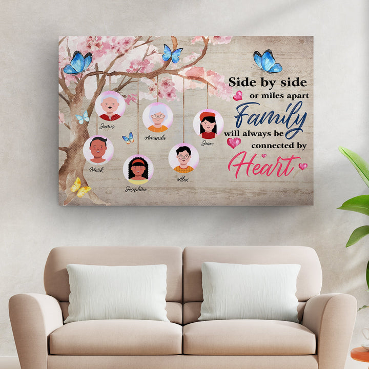 Family Will Always Be Connected By Heart Sign II