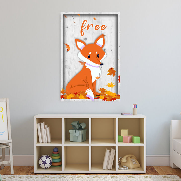 The Most Adorable Free Fox Sign