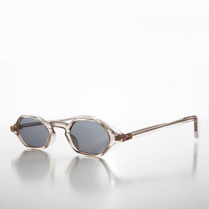 Tiny Hexagon Vintage Sunglasses - Tesh