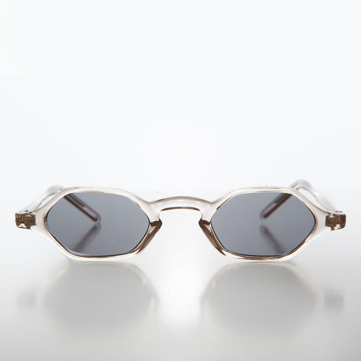 Tiny Hexagon Vintage Sunglasses - Tesh