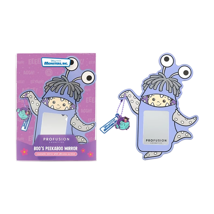 Boo's Peekaboo Mirror | Cosmetic Mirror With Silicone Suction