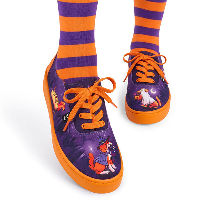 Trick Or Paws Women's Casual Sneakers