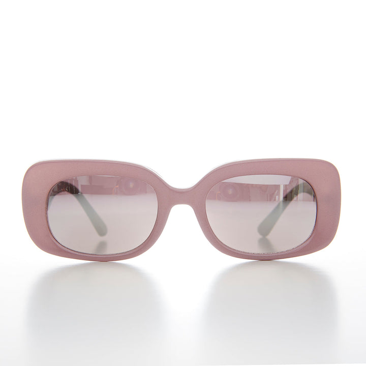Thick Pastel Mod Retro Sunglass - Tutti