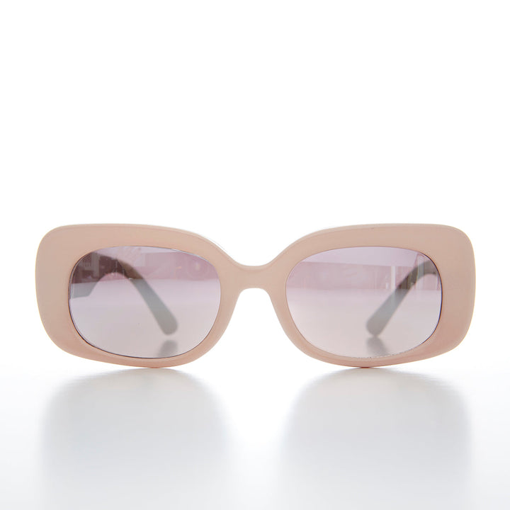 Thick Pastel Mod Retro Sunglass - Tutti
