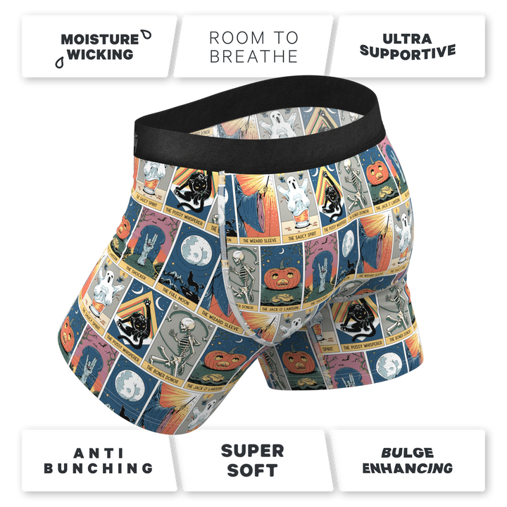 The Taboo | Tarot Cards Ball Hammock® Pouch Underwear With Fly