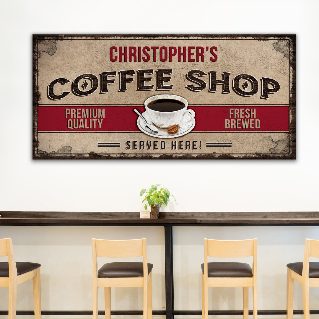 Coffee Shop Sign
