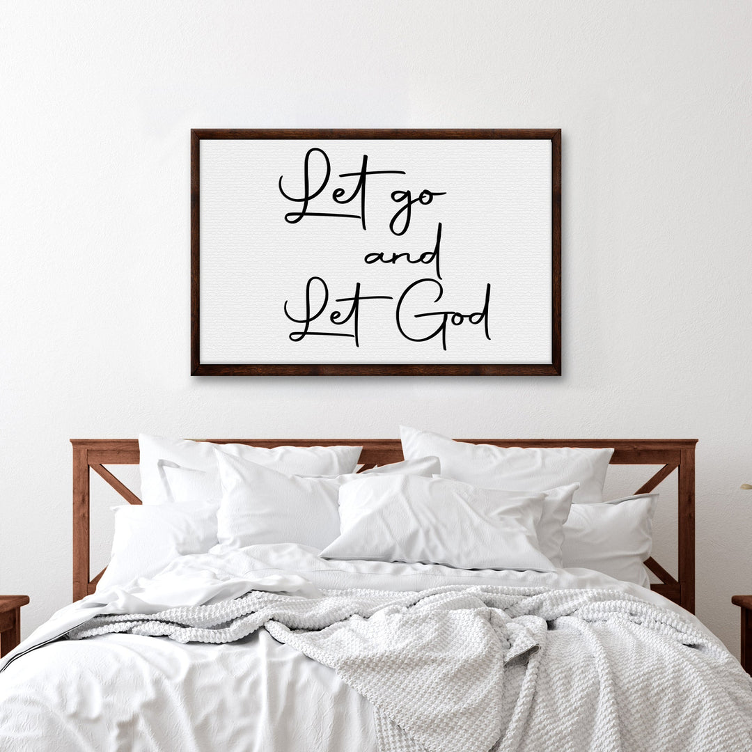 Let go And Let God Sign