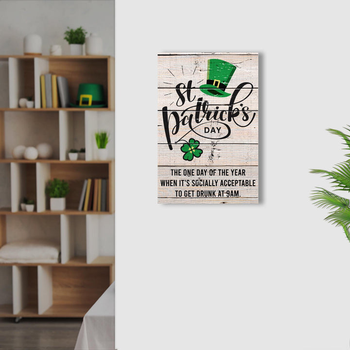 St. Patrick's Day Sign IV