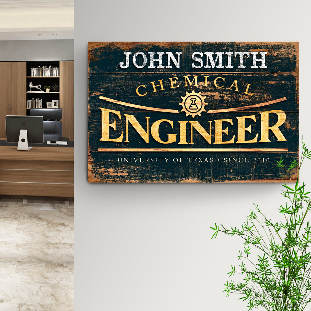 Chemical Engineer Sign