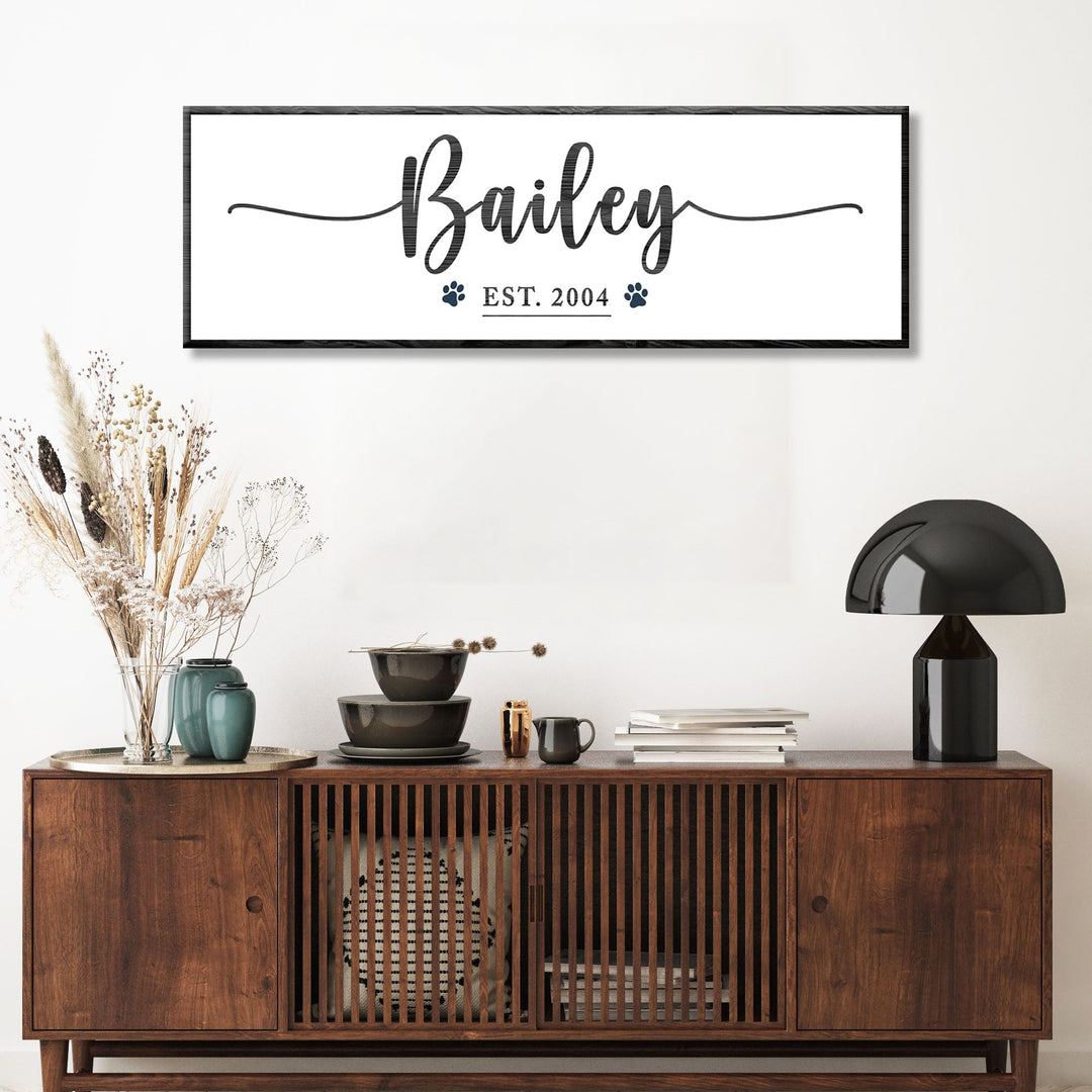Pet Name Sign II