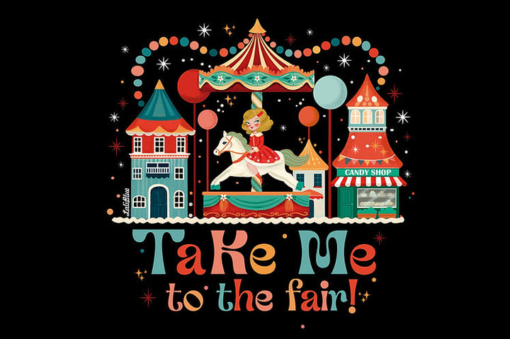 Take me to the fair! T-shirt by Laliblue