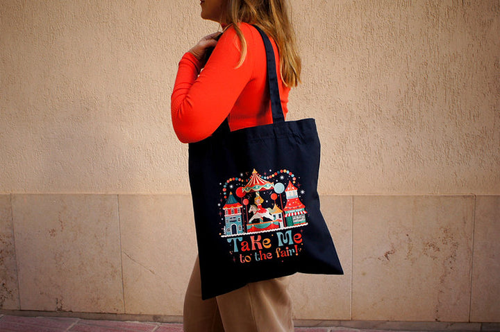 Take me to the fair! Tote Bag by Laliblue