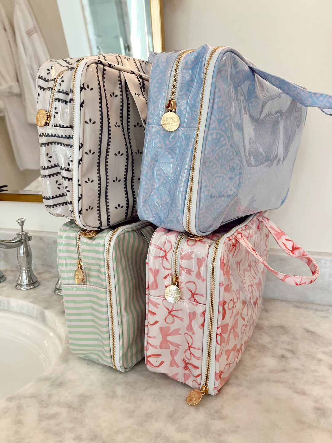 Clear Coat Toiletry Case