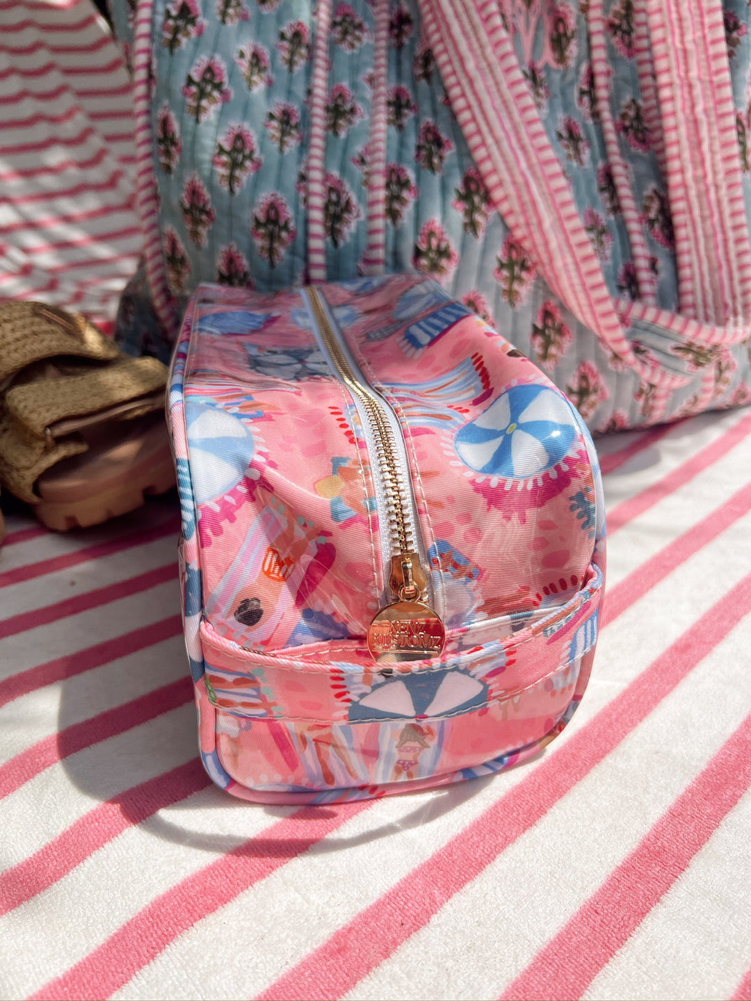 Clear Coat Toiletry Dopp Kit