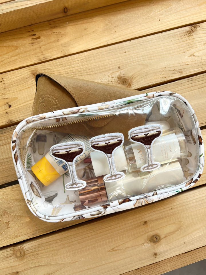 Espresso Martinis - Neutral Coastal Cocktail Clear Large Bag