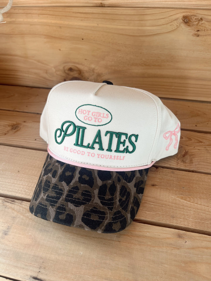 Hot Girls go to Pilates - Leopard Vintage Hat