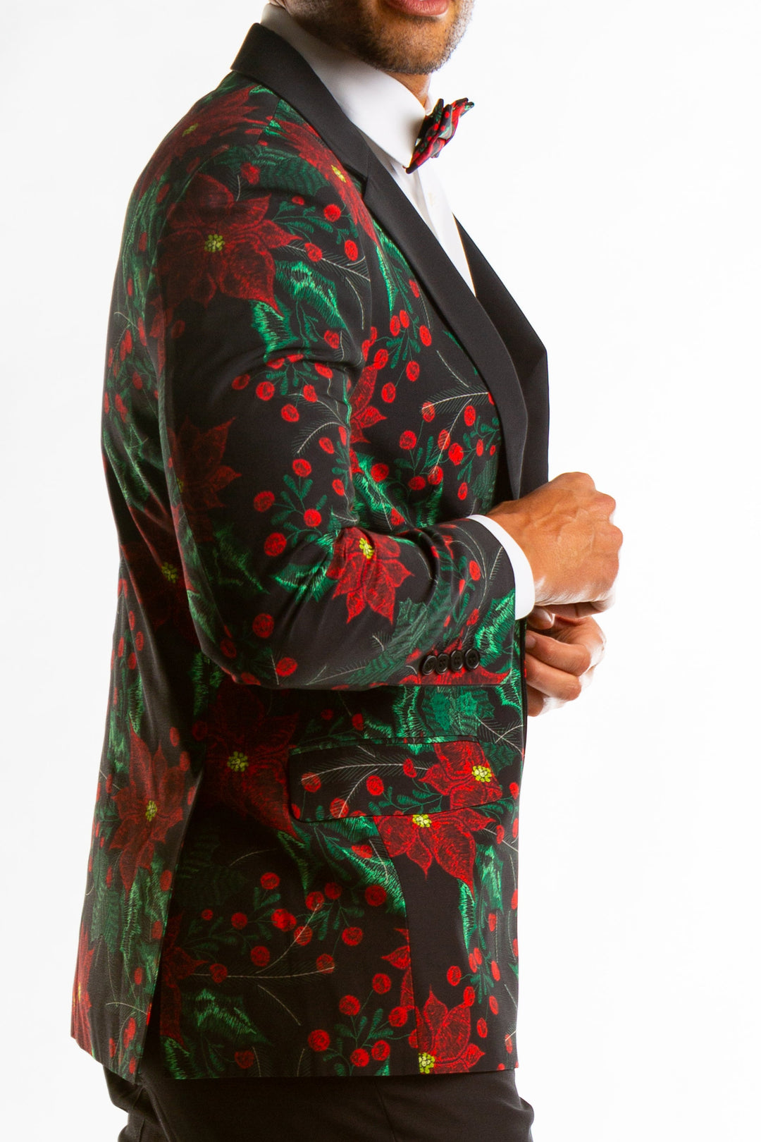 The Centerpiece | Poinsettia Ugly Christmas Suit