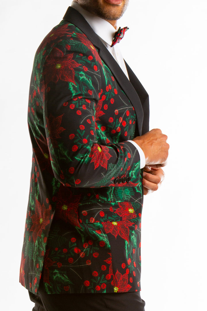 The Centerpiece | Poinsettia Ugly Christmas Suit