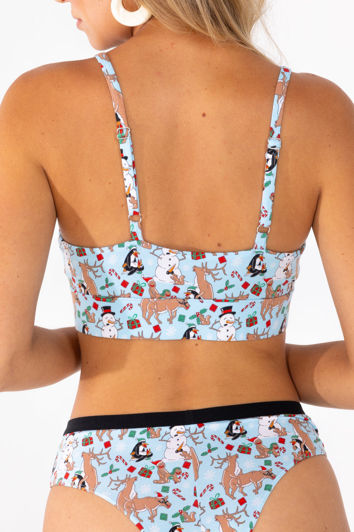 The Christmas Key Party | Christmas Characters Boob Hammock™ Scoop Bralette
