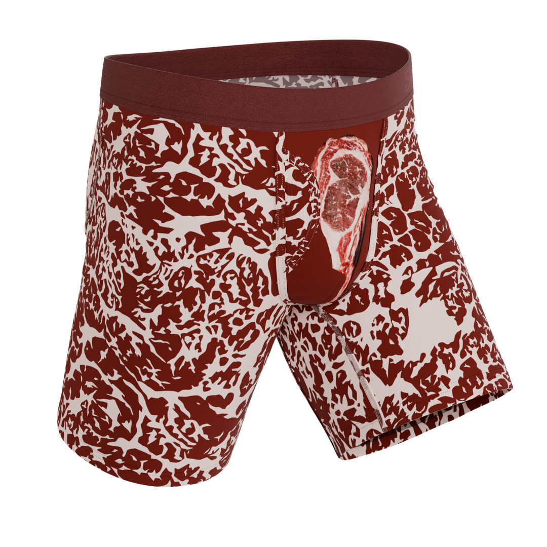 The Tomahawk | Marbled Meat Long Leg Ball Hammock® Pouch Underwear With Fly