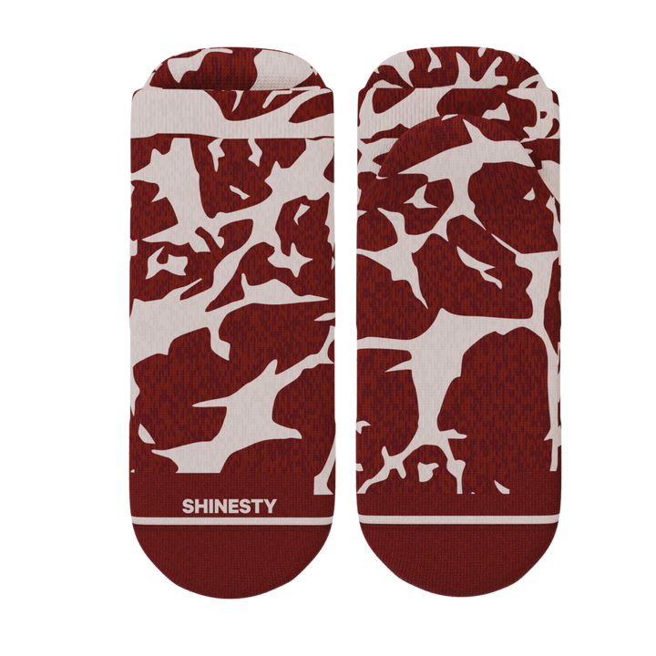 The Tomahawk | Marbled Meat Heel Hammock™ Ankle Socks