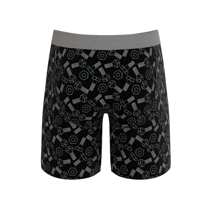 The Torque It | Wrench Long Leg Ball Hammock® Pouch Underwear With Fly