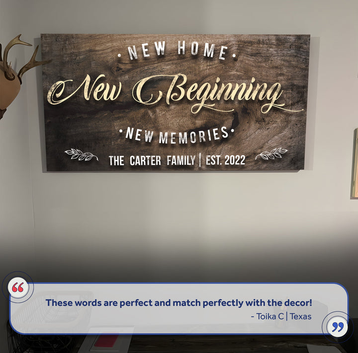 New Home Sign II