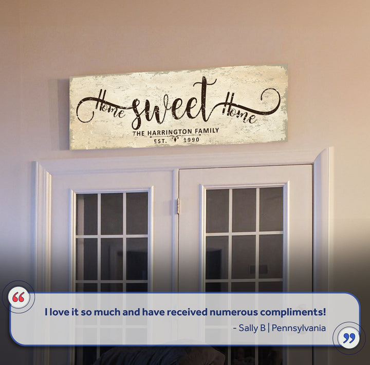Home Sweet Home Sign VI