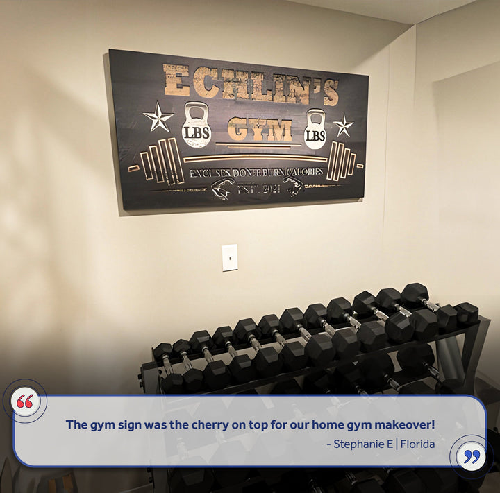 Gym Sign VIII