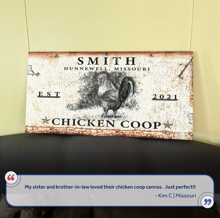 Chicken Coop Sign VI